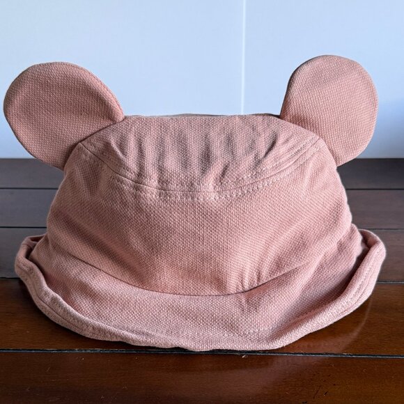 NEW Pink Cartoon Mouse Big Ear Outdoor Breathable Bucket Hat - Picture 4 of 4
